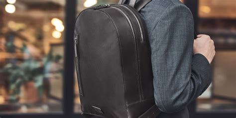 5 Stylish All-Black Office Backpacks for Men - Carryology