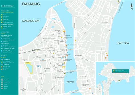 Da Nang tourist map - Ontheworldmap.com