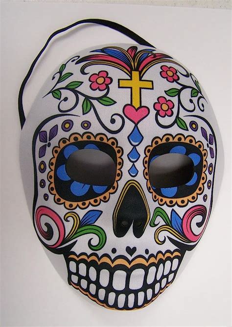 Paper mache Skull Mask, Skeleton Mask, Handcrafted mask, dia de los ...