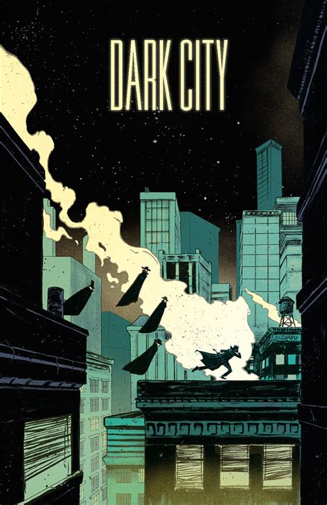 Dark City by Aaron Edzerza - Home of the Alternative Movie Poster -AMP-