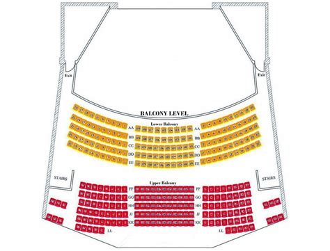 Seating Chart — Columbia Theatre Longview