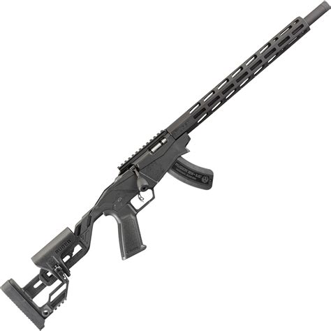 Ruger Precision Rimfire Black Bolt Action Rifle - 22 WMR (22 Mag ...