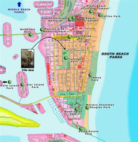 South Beach Miami | Beach Map