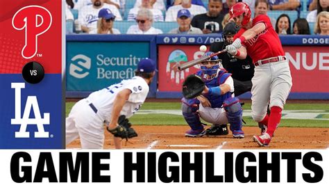 Phillies vs. Dodgers Game Highlights (6/16/21) | MLB Highlights - YouTube