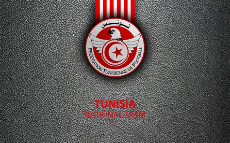 Download wallpapers Tunisia national football team, 4K, leather texture ...