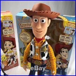 Disney Toy Story Signature Collection Woody and Jessie Deluxe Replica ...