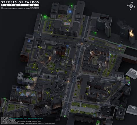 3D map of Streets of Tarkov - re3mr