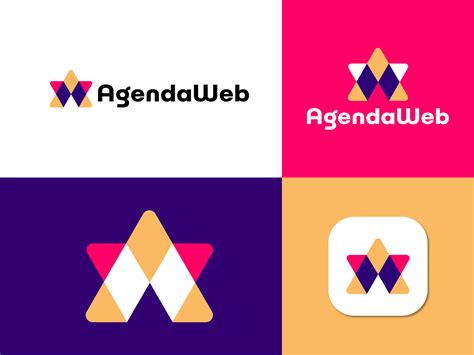 Agendaweb logo design by Graftsman on Dribbble