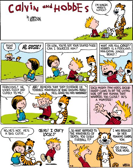 Mischievous Muse: Calvin & Hobbes, and Susie Derkins