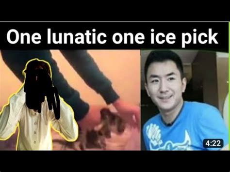 one lunatic one ice pick | Luka magnotta | 1 Lunatic 1 icepack - YouTube