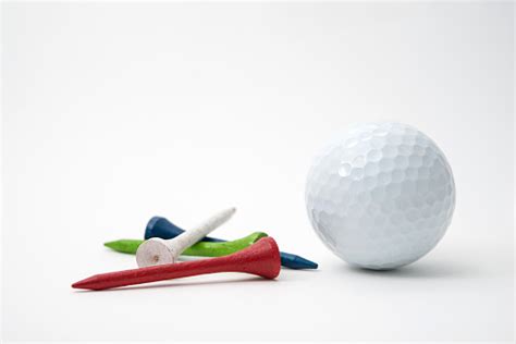 Golf Ball And Tees Stock Photo - Download Image Now - iStock