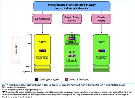 Management of antithrombotic treatment in patients with carotid artery... | Download Scientific ...