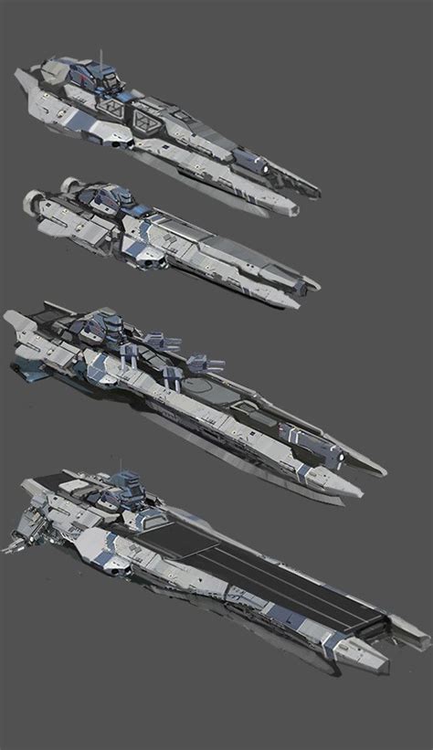 ArtStation - sketch, x zhang | Spaceship design, Space ship concept art ...