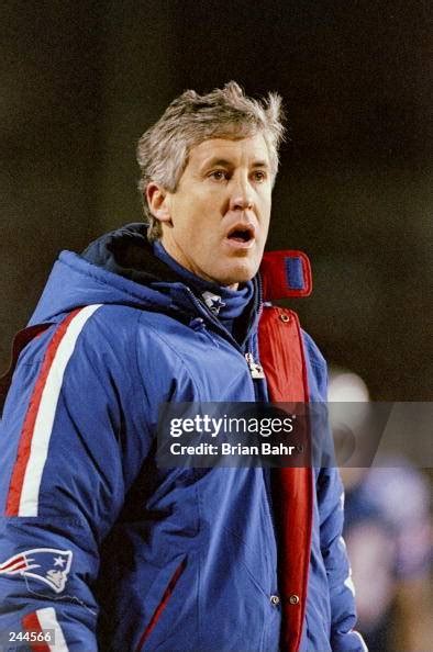 Head coach Pete Carroll of the New England Patriots during the... News ...