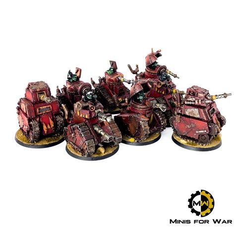 40k - Grot Tank Army - Minis For War Painting Studio