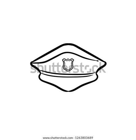 1,069 Police Hat Sketch Images, Stock Photos & Vectors | Shutterstock