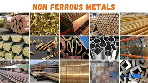 What are The Non-Ferrous Metals?- A Full Guide | Non ferrous metals ...