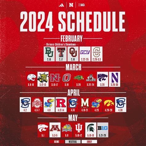 University Of Nebraska Football Schedule 2024 Release Date - Kara Sandie