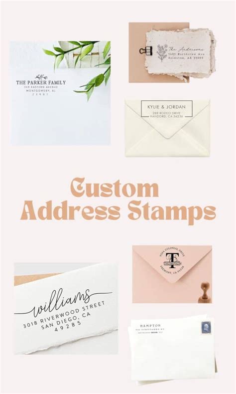 Custom Stamps - Where to Buy and How to Use Them - A Beautiful Mess