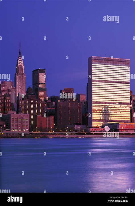 UN Building New York USA Stock Photo - Alamy