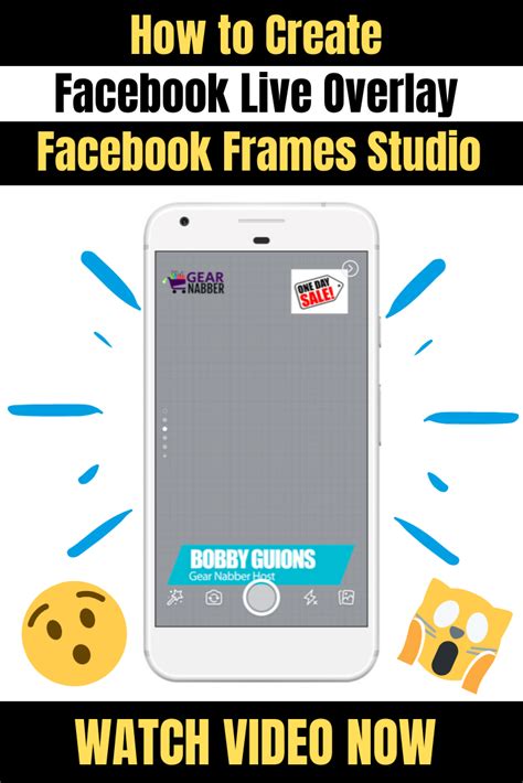 How to Create Facebook Live Overlay Facebook Frames Studio | Facebook ...