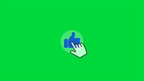 Green Screen Like Button Youtube Greenscreen Youtube Video Ads Chroma Key