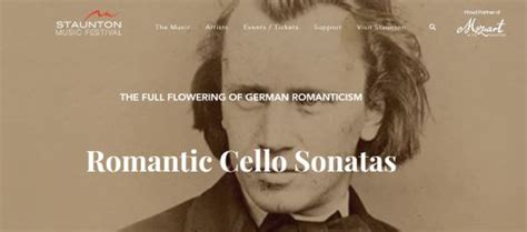 Visit Shenandoah Valley - Romantic Cello Sonatas