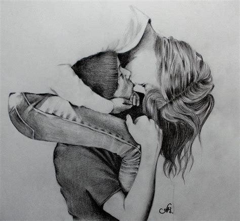 Cute Couple Drawings Wallpapers - Top Free Cute Couple Drawings ...