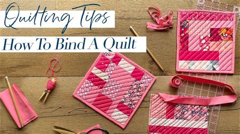 Binding for Beginners- Easy Way to Finish Your Quilt Projects - YouTube