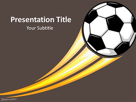 Free Football League PowerPoint Template - Download Free PowerPoint PPT