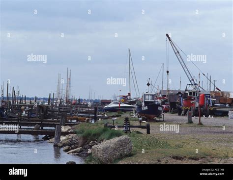 Southwold Harbour in Suffolk Uk Stock Photo - Alamy