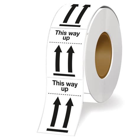 This Way Up (Symbol & Text) - Packaging label | Seton