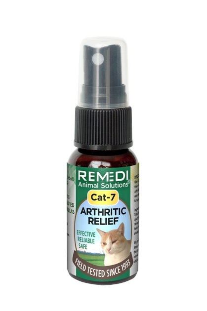 REMEDI ANIMAL SOLUTIONS Cat-7 Homeopathic Medicine for Joint Pain/Arthritis for Cats, 1-oz ...