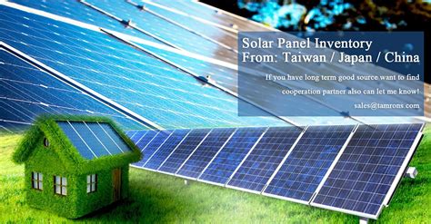 Solar Panel Inventory Release