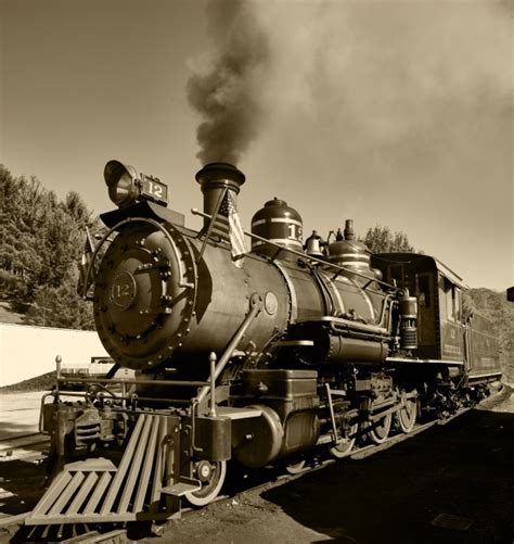 Vintage Steam Train Wallpaper