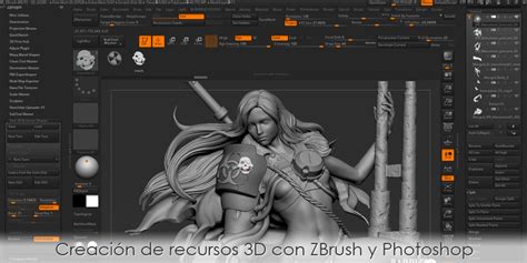 Creacion-recursos-3D-ZBrush-Photoshop - Barruz Studio