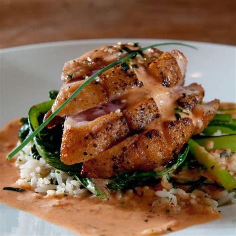 Seared Tuna On A Bed Of Spinach Rice. Recipe from The World Of Food ...