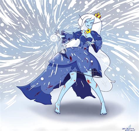 Fan Art - Ice Queen from Adventure Time by JunBenLiesor on DeviantArt