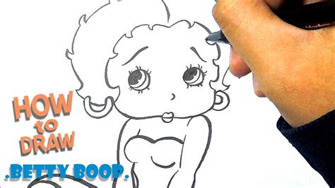 simple betty boop drawing - tattooartdrawingssketchesink