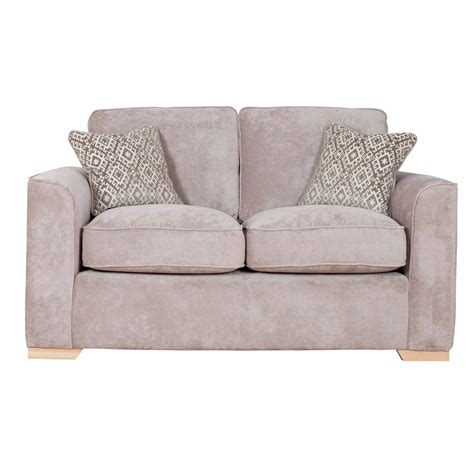 Brampton Mink Fabric 2 Seater Sofa