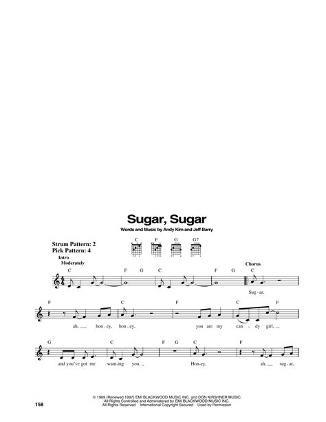 Sugar Sugar Guitar Chords