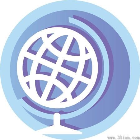 Blue globe icon vector Vectors graphic art designs in editable .ai .eps .svg format free and ...