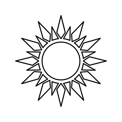 sun, sun ray icon png transparent 9663235 PNG