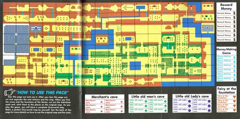 Unraveling The Secrets Of Hyrule: A Comprehensive Look At The Legend Of Zelda (NES) Map - France ...