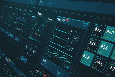 HUD Interface elements XT2 on Yellow Images Creative Store