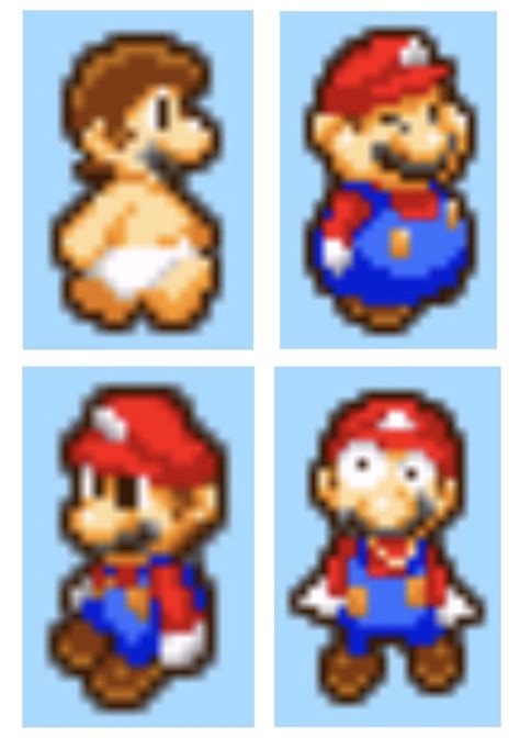 Some of my favorite Mario sprites from Superstar Saga r/marioandluigi