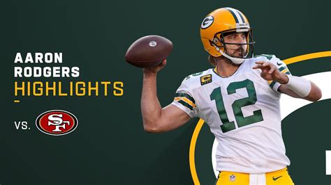 Aaron Rodgers Best Throws from 261-Yd Night | NFL 2021 Highlights - Win ...