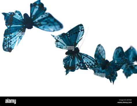 Fake butterflies Stock Photo - Alamy