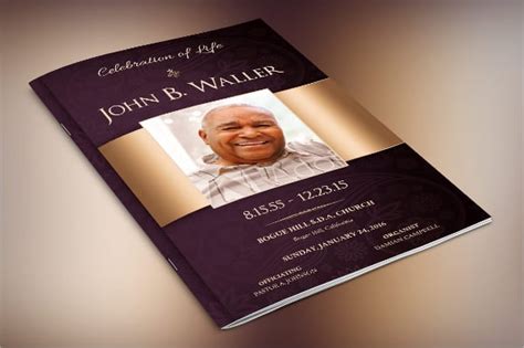 19+ Funeral Booklet Templates - PSD, AI, Vector, EPS