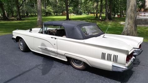 1960 Ford Thunderbird Convertible w/Power Retractable Soft Top Squarebird T-Bird for sale - Ford ...